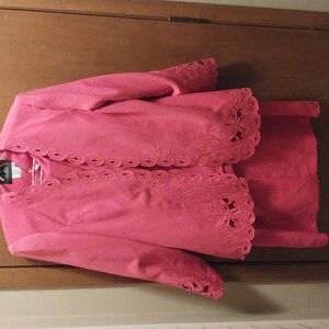 3 pc pink dress suit